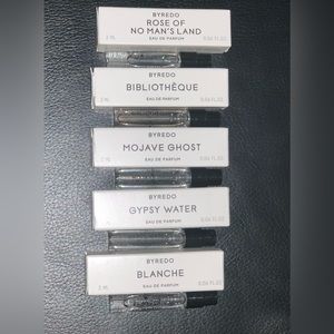 Byredo Test Set- 5 test perfumes